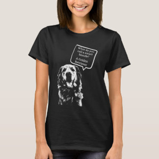 Golden Retriever Voor Idee Vrouwen & Golden Retri T-shirt