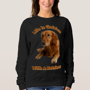 Golden Retriever voor mannen en jongeren Trui