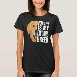 Golden Retriever voor vrouwelijke Mannen Kinder Fu T-shirt