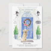 Golden Retriever Voorste Aankondiging voor bewegin (Voorkant)