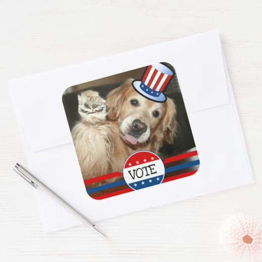 Golden Retriever VOTUM Stickers (Envelop)
