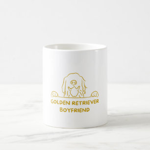 golden retriever-vriend koffiemok
