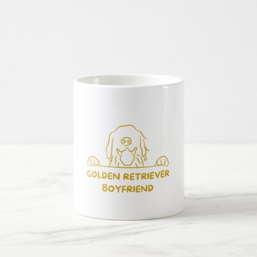golden retriever-vriend koffiemok (Center)