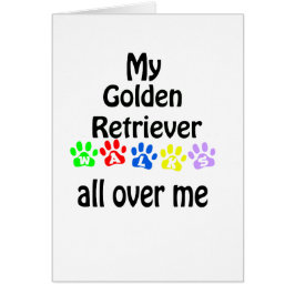 Golden Retriever wandelingen Ontwerp