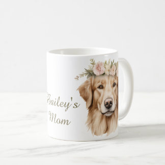 Golden Retriever Watercolor Mug Koffiemok