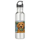Golden Retriever Waterfles (Voorkant)