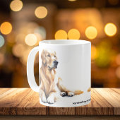 Golden Retriever Waterverf Ai Koffiemok