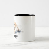 Golden Retriever Waterverf Mok (Center)