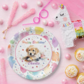 Golden Retriever Waterverf Papier Bord (Feest)