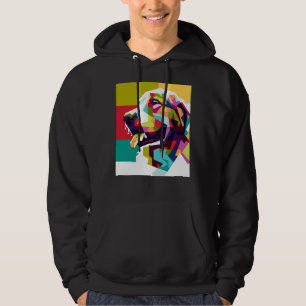 Golden Retriever Waterverf Scoop 513 Hoodie