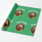 Golden Retriever wrapppapier Cadeaupapier (Uitgerold)