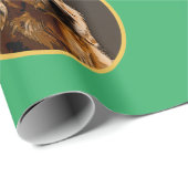 Golden Retriever wrapppapier Cadeaupapier (Rol Hoek)