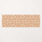 Golden Retriever yoga pose Yogamat (Voorkant (horizontaal))