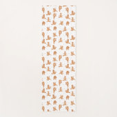 Golden Retriever yoga pose Yogamat (Voorkant)