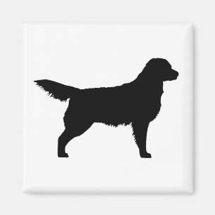 Golden Retriever (zwart) Magneet