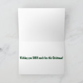 Golden Retrievers als Sneeuwmannen Kerstmis Feestdagen Kaart (Binnen)