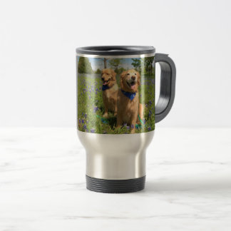 Golden Retrievers Bluebonnet Mok
