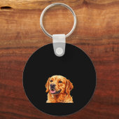 Golden Retrievers Do Not Have Owners They Have Sta Sleutelhanger (Voorkant)