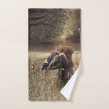 Golden Retrievers, eendenjacht Poster C