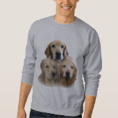 Golden Retrievers Fabulous Faces Sweatshirt (Voorkant)