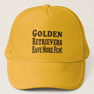 Golden Retrievers hebben meer plezier! Trucker Pet