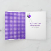 Golden Retrievers in Gingham Pocket Card Kaart (Binnen)