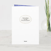 Golden Retrievers in Gingham Pocket Kaart (Achterkant)