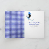 Golden Retrievers in Gingham Pocket Kaart (Binnen)