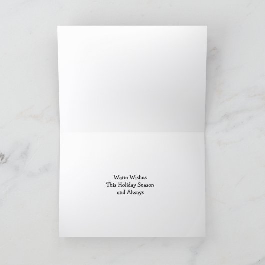 Golden Retrievers in Winter Petten Holiday Kerstmi Feestdagen Kaart (Binnen)