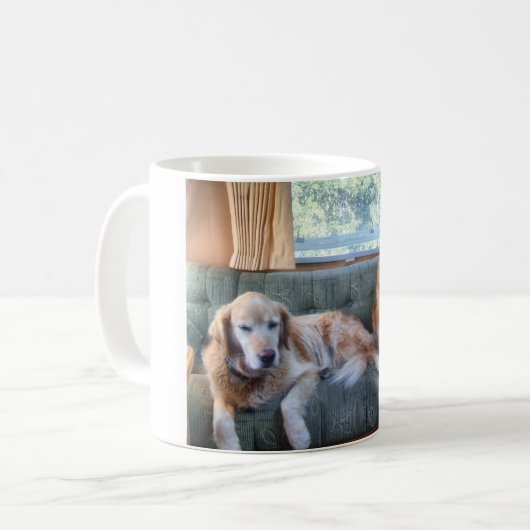 Golden Retrievers Koffiemok (Voorkant links)