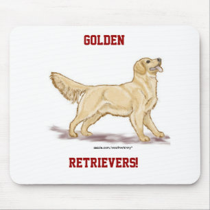 Golden Retrievers. Muismat