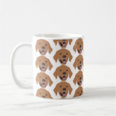 Golden Retrievers op Mok (Links)