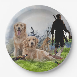 Golden Retrievers - Uitstekende jachthonden Papieren Bordje