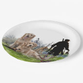 Golden Retrievers - Uitstekende jachthonden Papieren Bordje (Gekanteld)