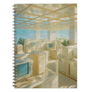 Golden Retro Kantoor Dream Notitieboek