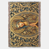Golden Reverence Virgin Mary Deken (Voorkant Verticaal)