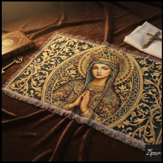 Golden Reverence Virgin Mary Deken