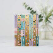 Golden Reverie Feestdagenkaart (Staand voorkant)