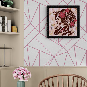 Golden Reverie Sakura Dromen in Hoop Perfect Poster