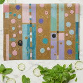 Golden Reverie Theedoek (Gevouwen)