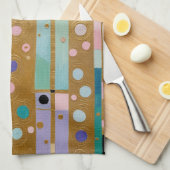 Golden Reverie Theedoek (Quarter Fold)