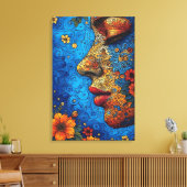 Golden Reverie wanddecoratie (Insitu (Woonkamer))