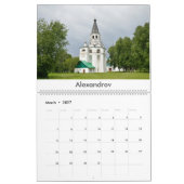 Golden Ring van de Russische fotokalender Kalender (Mar 2027)