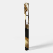 Golden Rings Abstracte Kunst – Modern Luxe Ontwerp Case-Mate iPhone Case (Achterkant / Links)