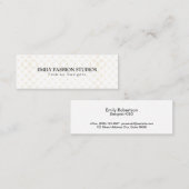 Golden Rings Mini Visitekaartje (Voorkant / Achterkant)