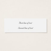 Golden Rings Save the date visitekaartje (Achterkant)