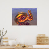Golden Rings (vanaf $12.80) Poster (Keuken)