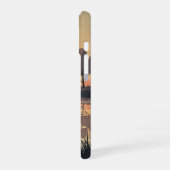 Golden River Retro Scene iPhone 16 Hoesje (Linkerkant)