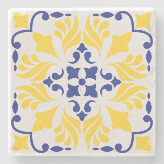 Golden Riviera Design Stenen Onderzetter (Voorkant)