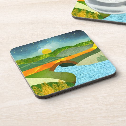 Golden Road Bier Onderzetter (Linkerzijde)